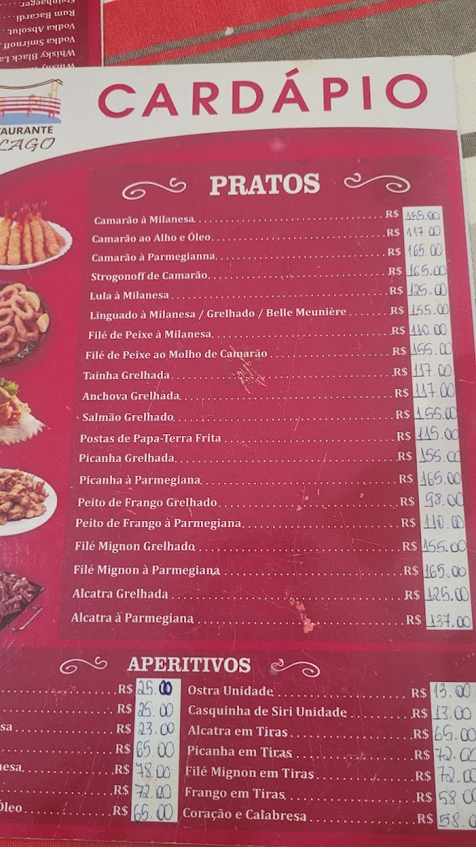 Menu Restaurante Do Lago-2